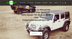 Desktop Screenshot of bumperoffroad.com