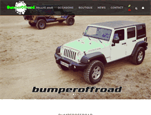 Tablet Screenshot of bumperoffroad.com